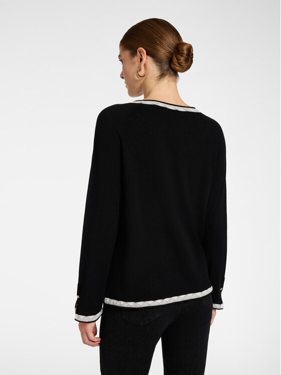 Elena Mirò Elena Mirò Maglione M115Z000882N033 Nero Regular Fit