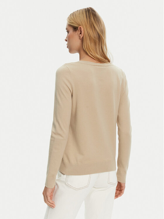Tommy Hilfiger Tommy Hilfiger Pullover WW0WW40099 Beige Regular Fit