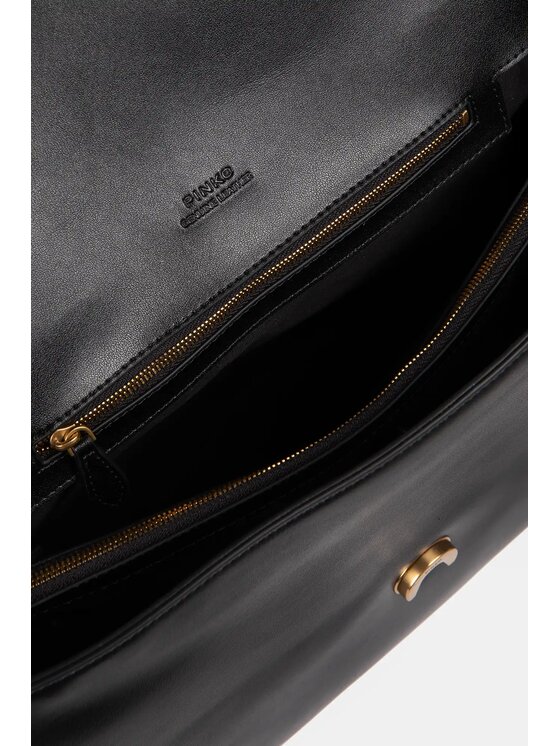 PINKO PINKO Borsetta Love One Extra Slouchy Nero