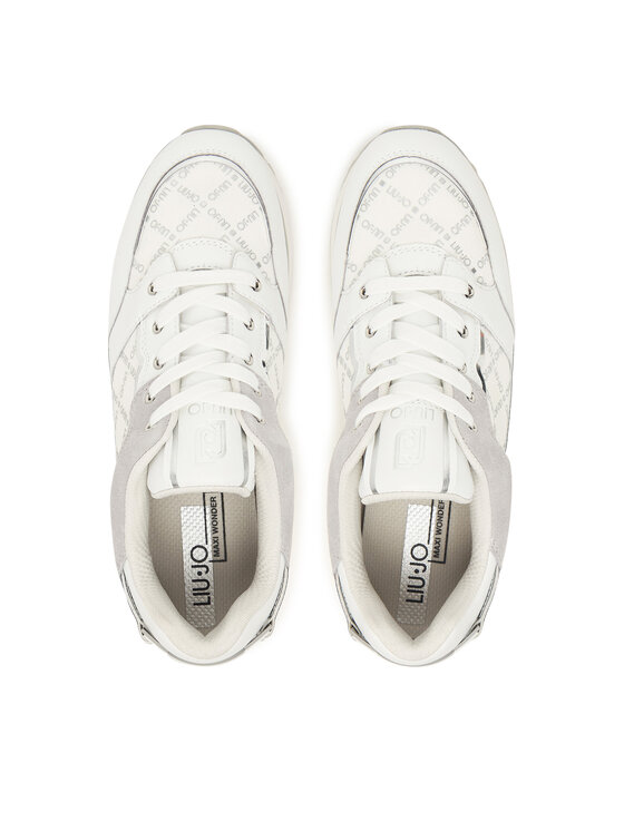 Liu Jo Liu Jo Sneakersy Maxi Wonder 91 BF5005 PX681 Bílá