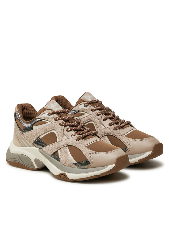 MICHAEL Michael Kors MICHAEL Michael Kors Сникърси Leo 43F4LEFS1L Кафяв