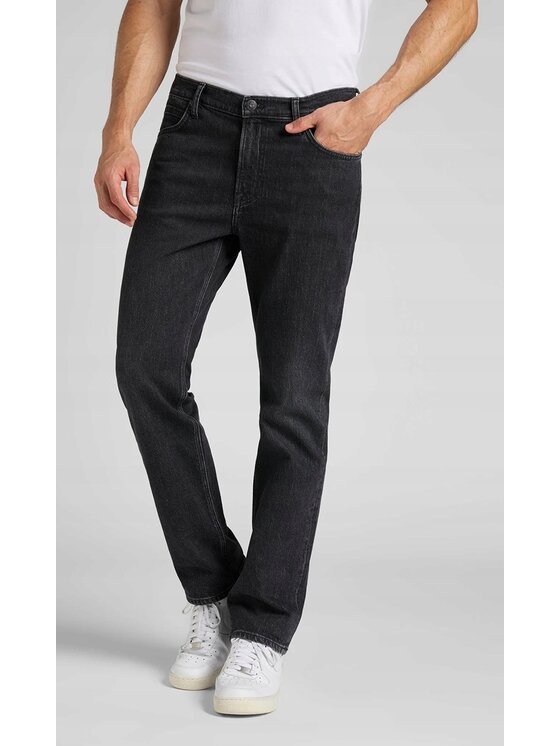 Lee Lee Jeansy West Czarny Regular Fit