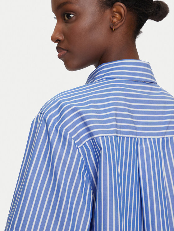 Tommy Hilfiger Tommy Hilfiger Košile WW0WW44717 Modrá Boxy Fit