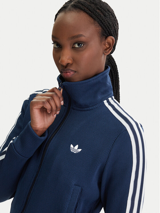 adidas adidas Felpa Firebird adicolor JY2614 Blu scuro Regular Fit