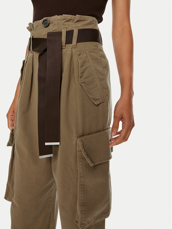 PINKO Pinko Kargo hlače Ronfare 101840 A21C Khaki Regular Fit