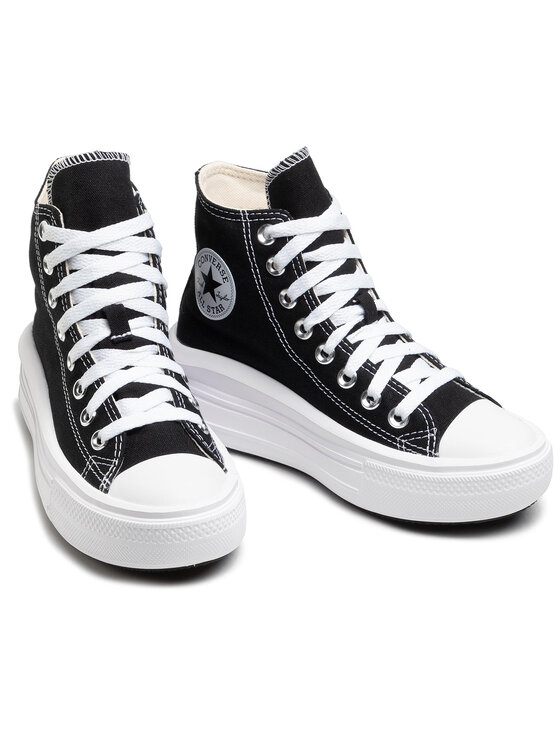 Converse Converse Scarpe da ginnastica Chuck Taylor All Star Move Platform 568497C Nero