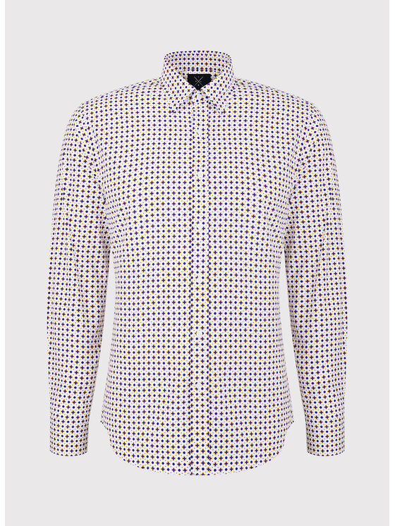 Pako Lorente Pako Lorente Koszula P23WF-1X-018 Biały Slim Fit