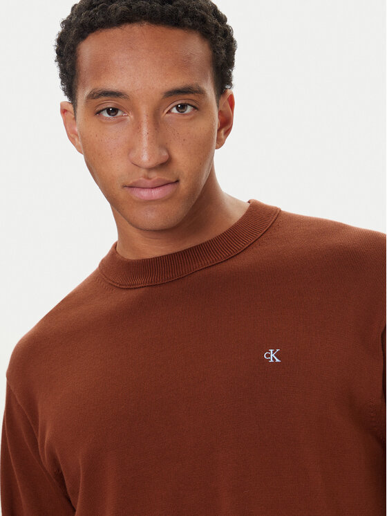 Calvin Klein Jeans Calvin Klein Jeans Sweter LV04RC309G Czerwony Regular Fit