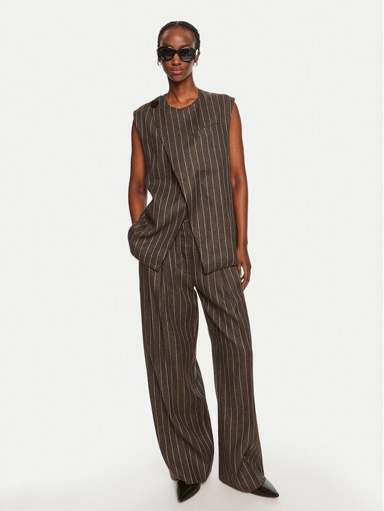DAY BIRGER ÉT MIKKELSEN DAY BIRGER ÉT MIKKELSEN Riidest püksid Enzo DAY65243238 Pruun Relaxed Fit