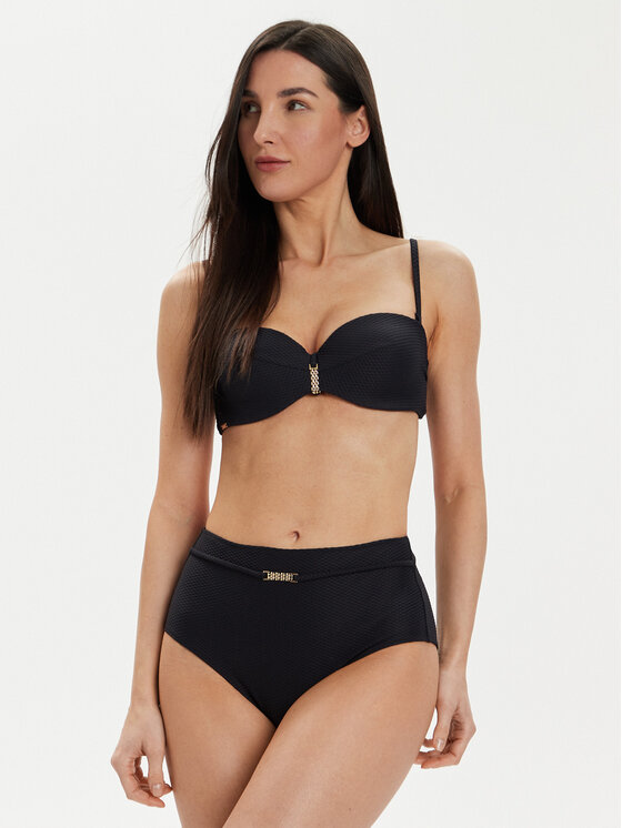 Selmark Selmark Góra od bikini BJ516 Czarny