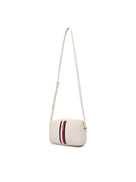 Tommy Hilfiger Tommy Hilfiger Kabelka Th Corp Ess Camera Bag AW0AW19333 Krémová