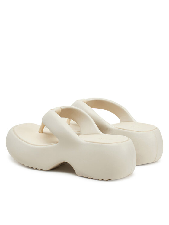 Melissa Melissa Σαγιονάρες Melissa Free Fuzzy Platform Ad M 35875 Μπεζ