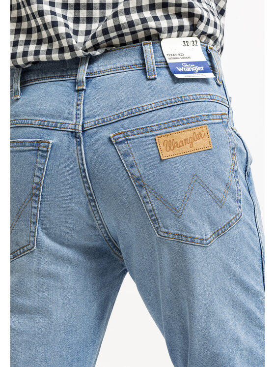 Wrangler Wrangler Jeans TEXAS Blu Straight Fit