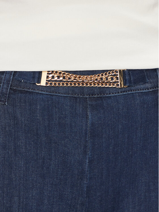 Liu Jo Liu Jo Traperice UA4108 D4611 Tamnoplava Bootcut Fit