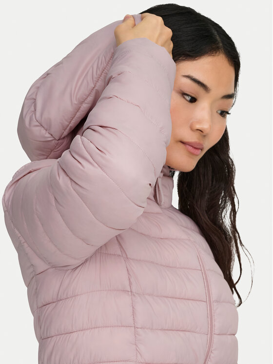 ONLY ONLY Demisezoninė striukė Tahia 15352020 Rožinė Regular Fit