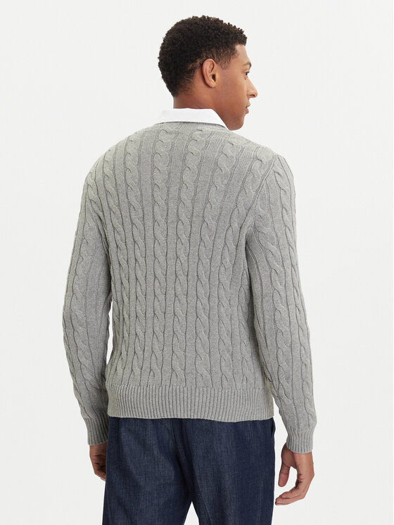 Polo Ralph Lauren Polo Ralph Lauren Пуловер 710775885013 Сив Regular Fit