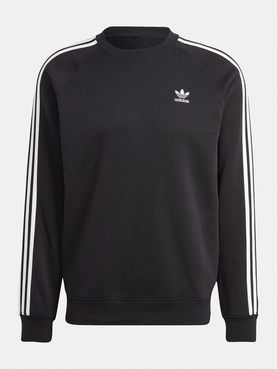 adidas adidas Pulóver adicolor Classics 3-Stripes IM2087 Fekete Regular Fit