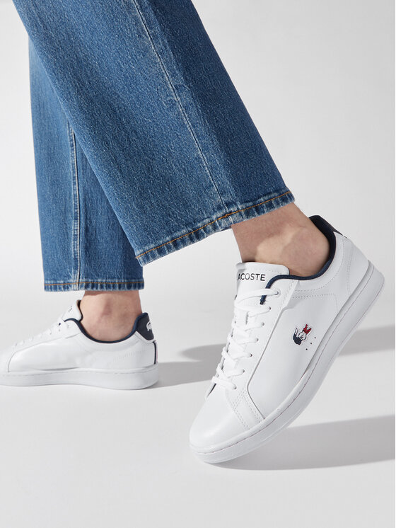 Lacoste Lacoste Снікерcи Carnaby Pro Tri 123 1 Sma 745SMA0114407 Білий
