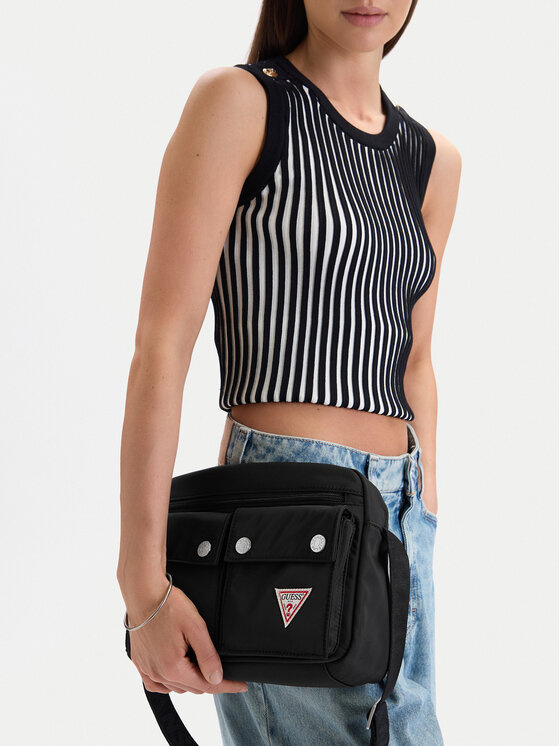 Guess Jeans Guess Jeans Táska CWBEO-GUESS-XC-002-09 Fekete