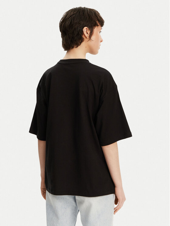 Calvin Klein Jeans Calvin Klein Jeans Póló LV047B827G Fekete Relaxed Fit