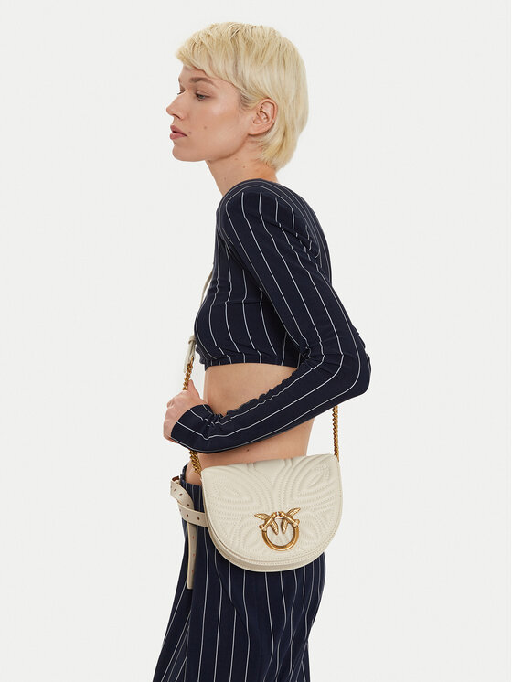 PINKO PINKO Käekott Love Round Click Mini PE 24 PLTT 101969 A1Y8 Ekrüüvärv