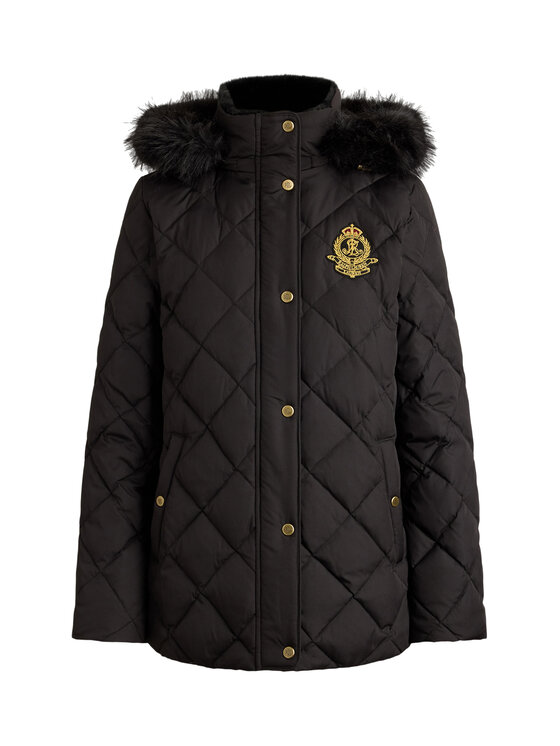 LAUREN RALPH LAUREN LAUREN RALPH LAUREN Пуховик 297P23456002 Чорний Regular Fit
