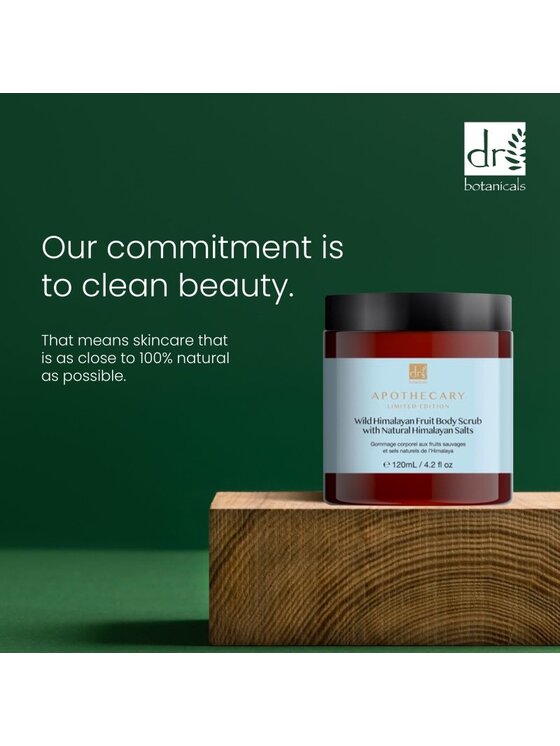 Dr Botanicals Dr Botanicals Maska do ponownego zrównoważenia & Dziki himalajski peeling do ciała Maska do twarzy