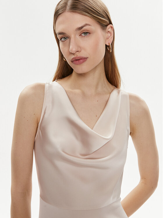 MAX&Co. MAX&Co. Abendkleid York 2416221164200 Écru Regular Fit