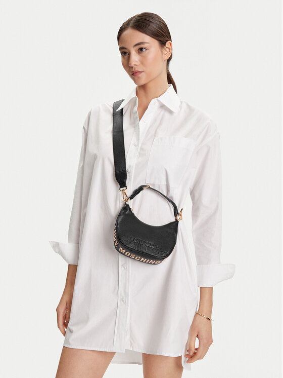 LOVE MOSCHINO LOVE MOSCHINO Ročna torba JC4019PP1NLT0000 Črna