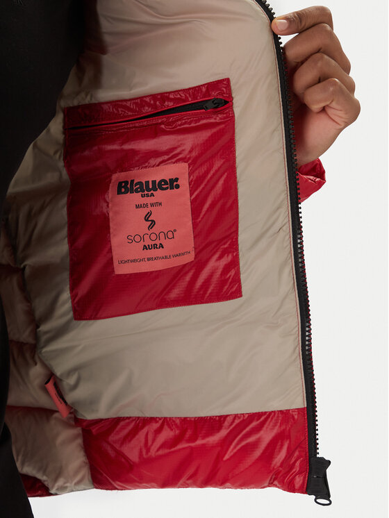 Blauer Blauer Giacca di transizione 25WBLUC02079 Rosso Regular Fit