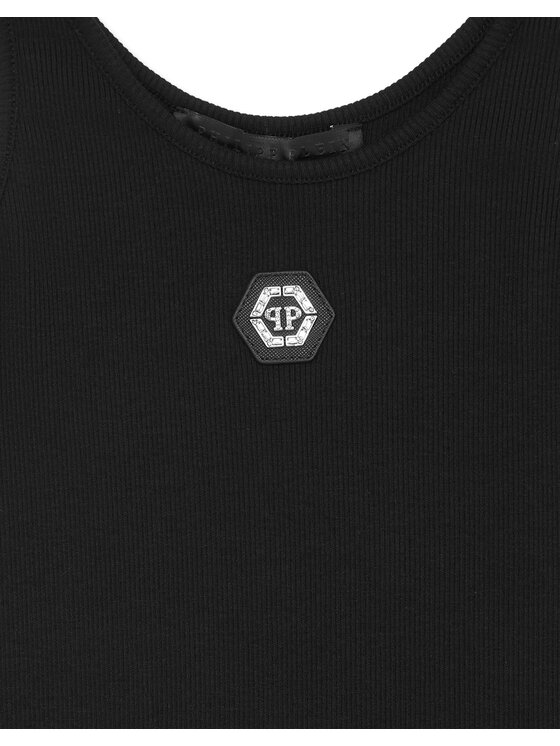 PHILIPP PLEIN PHILIPP PLEIN Sukienka codzienna 28151 Czarny Comfortable Fit