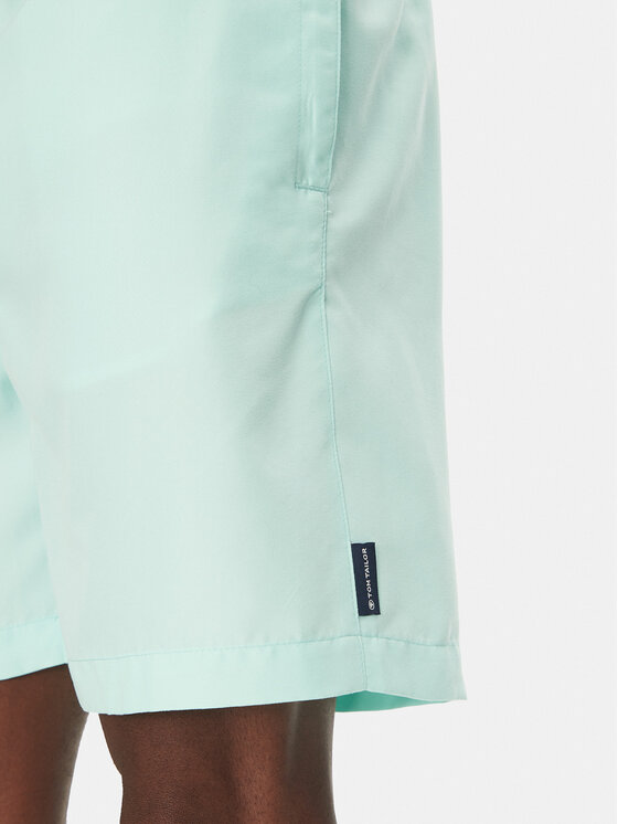 Tom Tailor Tom Tailor Pantaloni scurți pentru înot 1045069 Verde Regular Fit