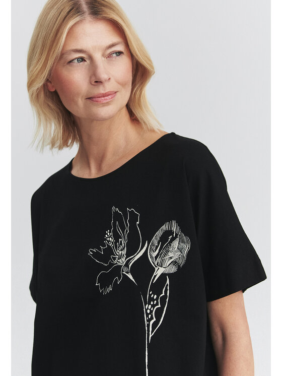 TATUUM TATUUM Tričko LALI 2 Čierna Classic Fit