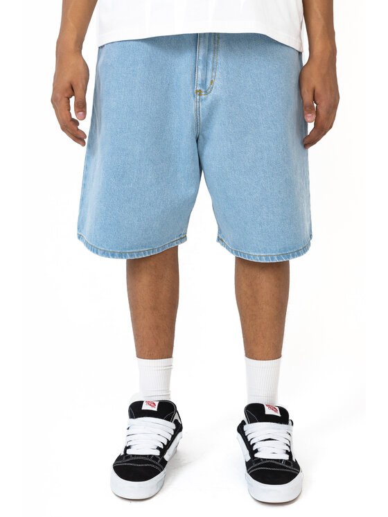 Kamuflage Kamuflage Szorty Way Too Big Niebieski Baggy Fit