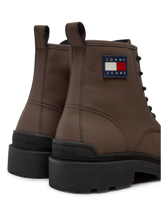 Tommy Jeans Tommy Jeans Bakancs EM0EM01447 Barna