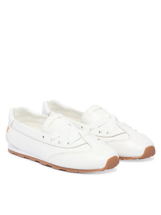 Tommy Hilfiger Tommy Hilfiger Ballerinas Bella Ballet Sneaker FW0FW09449 Weiß