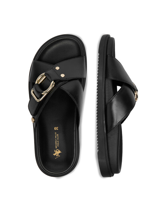 Beverly Hills Polo Club Beverly Hills Polo Club Шльопанці EO-WI16-SERDINIA-05 Чорний