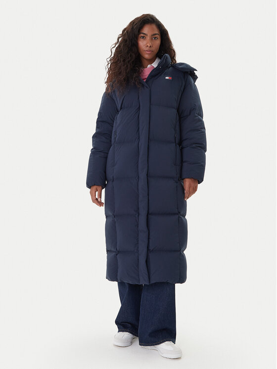 Tommy Jeans Tommy Jeans Ziemas mētelis Alaska DW0DW21977 Tumši zils Regular Fit
