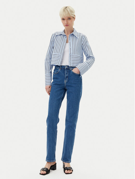 Karl Lagerfeld Jeans Karl Lagerfeld Jeans Farmer A2W10033 Kék Straight Fit