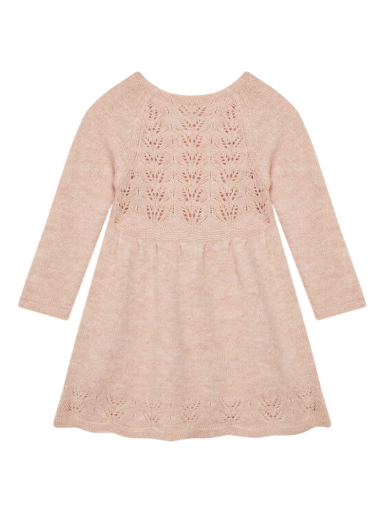 Sukienka dzianinowa United Colors Of Benetton, Rozmiar 116, Różowa, 1055GV001