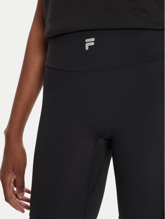 Fila Fila Kolesarske hlače Rakanda FAW0340 Črna Slim Fit