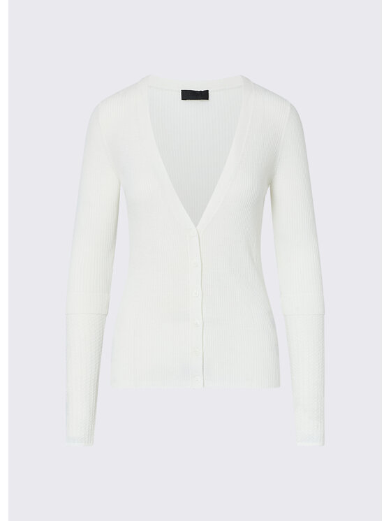 Liu Jo Liu Jo Cardigan CF6027MA77Q10701 Bianco Regular Fit
