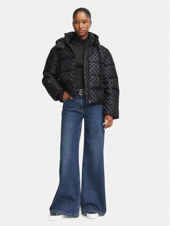 Guess Guess Зимно яке W6BL56 W4195 Черен Regular Fit