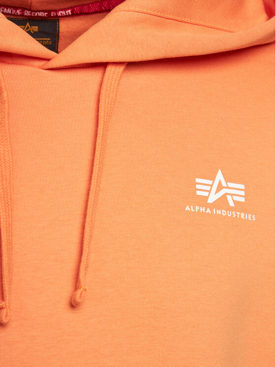Alpha Industries Alpha Industries Pulóver Basic 196318 Narancssárga Regular Fit
