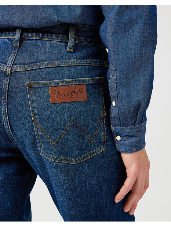 Wrangler Wrangler Jeansy FRONTIER Niebieski Regular Fit