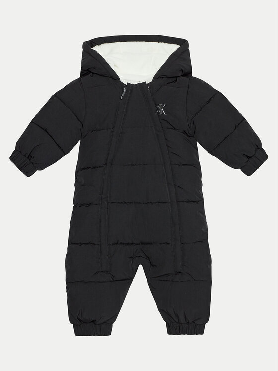 Calvin Klein Jeans Calvin Klein Jeans Βρεφικό φορμάκι εξόδου IN0IN00243 Μαύρο Regular Fit