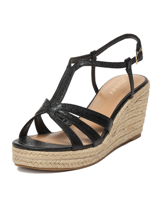 JENNY JENNY Espadrile CEO-SXH89783 Negru