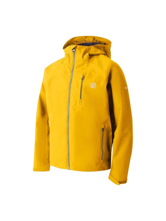 Dare2B Dare2B Kurtka przeciwdeszczowa Switch Out Żółte złoto Long Fit