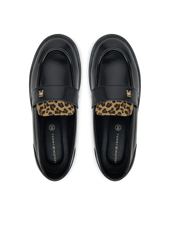 Tommy Hilfiger Tommy Hilfiger Półbuty Low Cut Shoe T3A4-34010-1850 Czarny