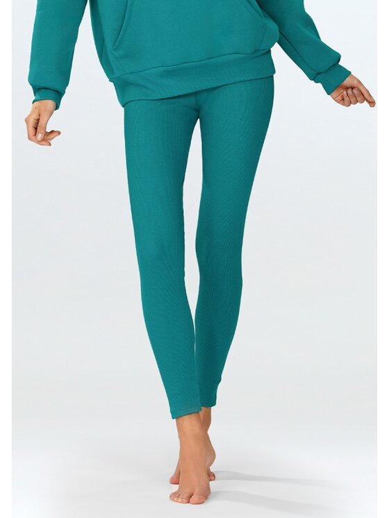 DKaren Sport DKaren Sport Legginsy Oseye Turkusowy Classic Fit
